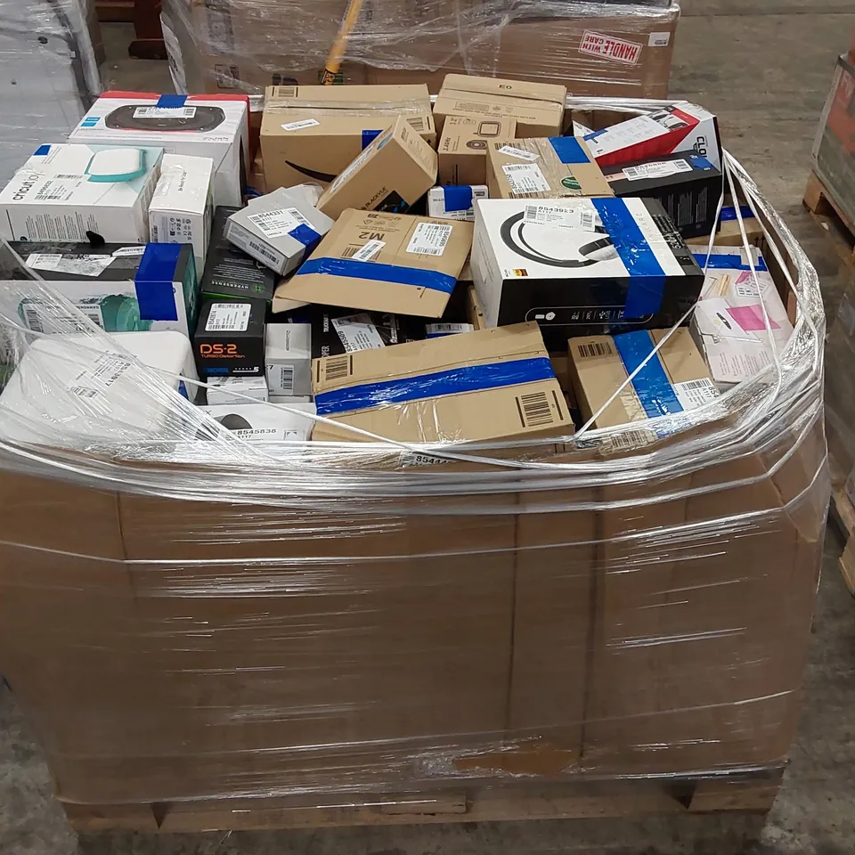 PALLET OF APPROXIMATELY 175 UNPROCESSED RAW RETURN HIGH VALUE ELECTRICAL GOODS TO INCLUDE;