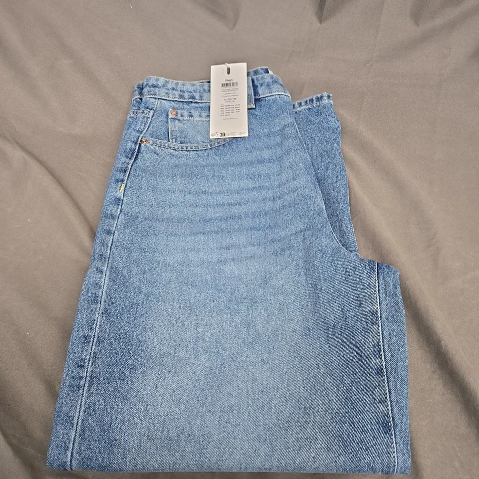 ONLY HOPE WIDE DENIM JEANS SIZE W33