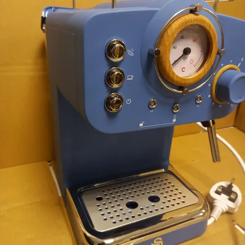 SWAN ESPRESSO COFFEE MAKER - SPRUCE BLUE