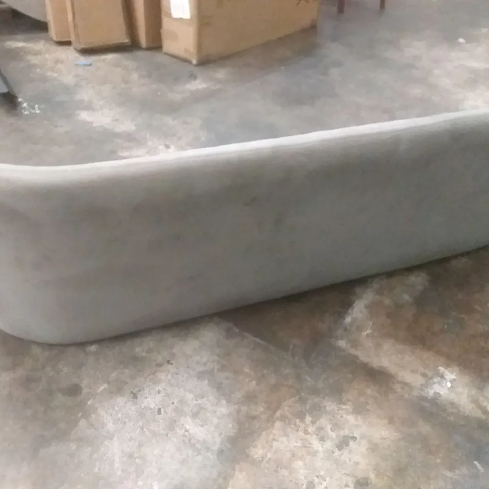GREY FABRIC BENCH
