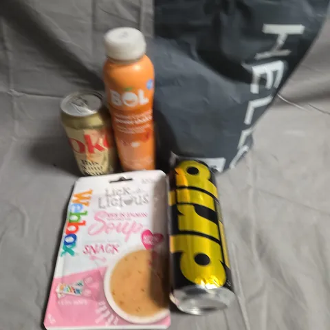 APPROXIMATELY 5 ASSORTED FOOD &DRINK ITEMS TO INCLUDE - WEBBOX, DIET COKE AMD COFFEE BEANS   - COLLECTION ONLY