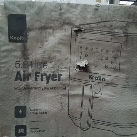 BOXED 5.8 LITRE AIR FRYER 