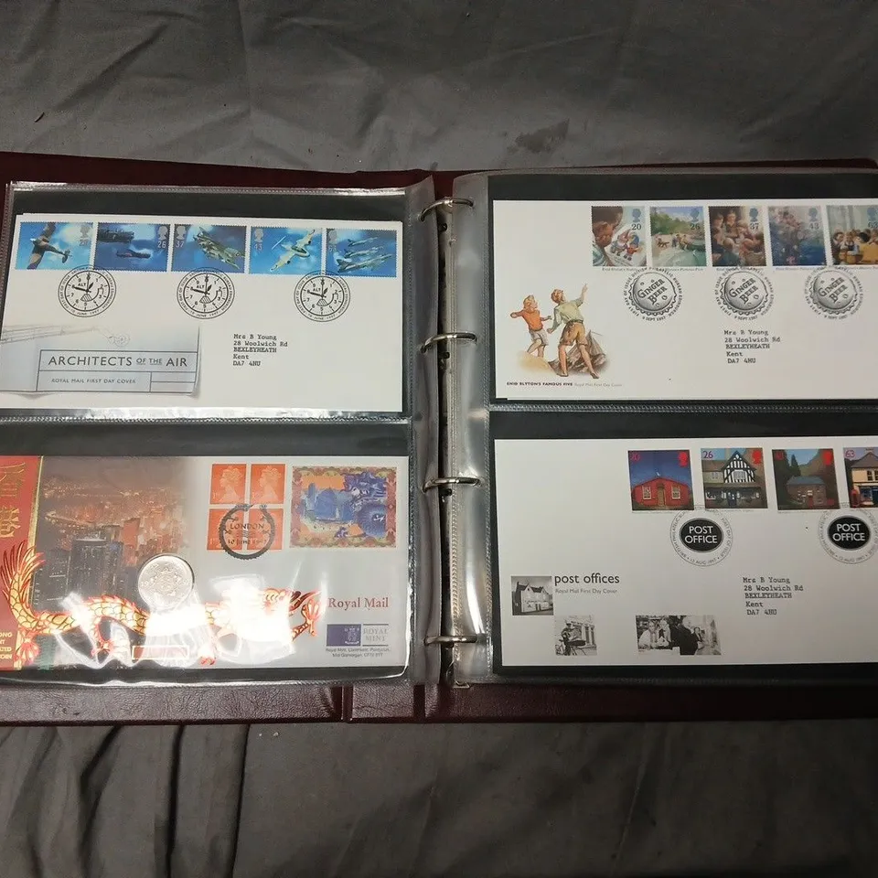 MULTI-PAGE STAMP COLLECTION IN BINDER