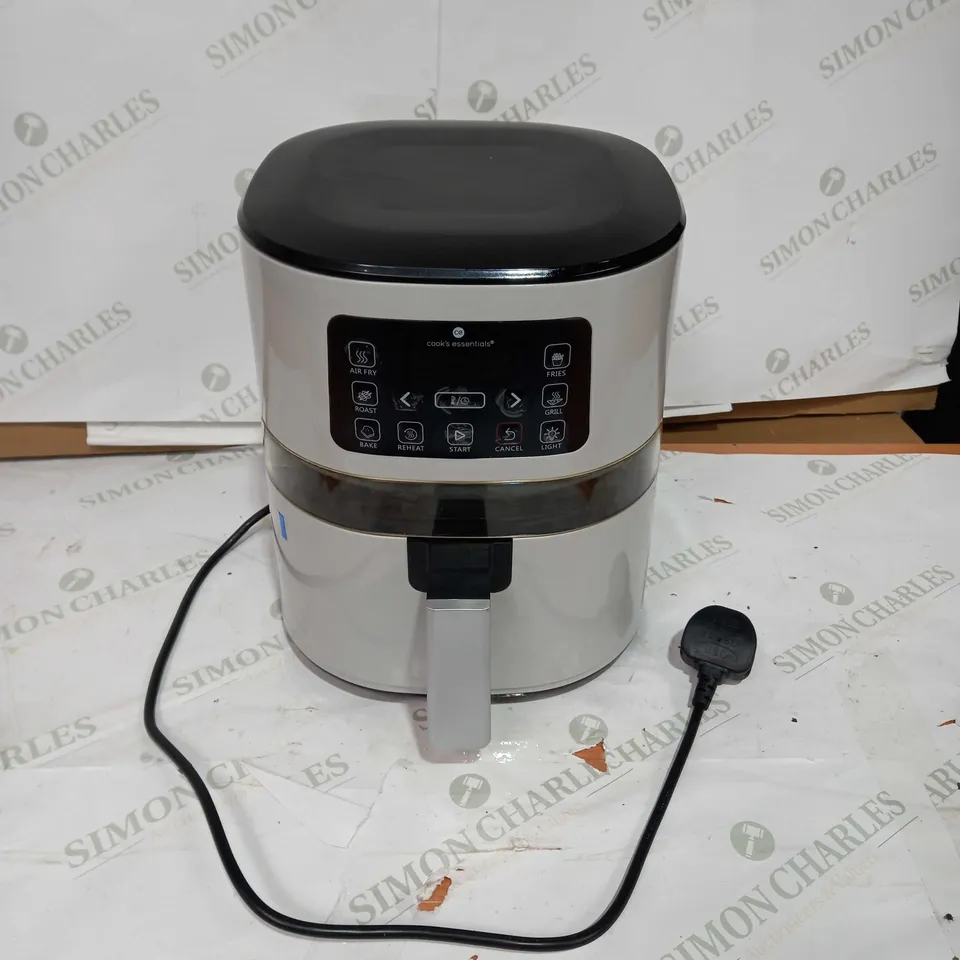 COOK'S ESSENTIALS 4.0L AIR FRYER COOL GREY