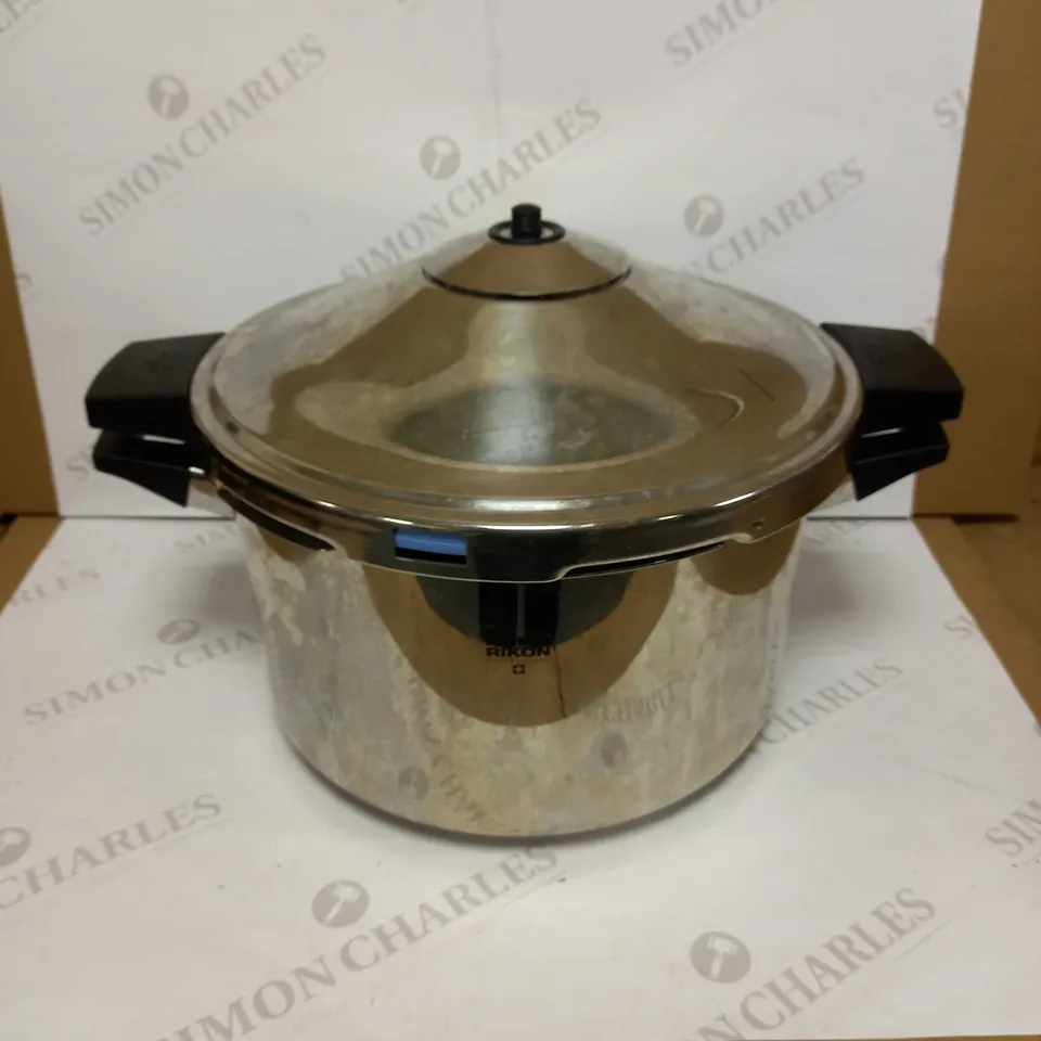 KUHN RIKON DUROMATIC HOTEL STAINLESS STEEL PRESSURE COOKER