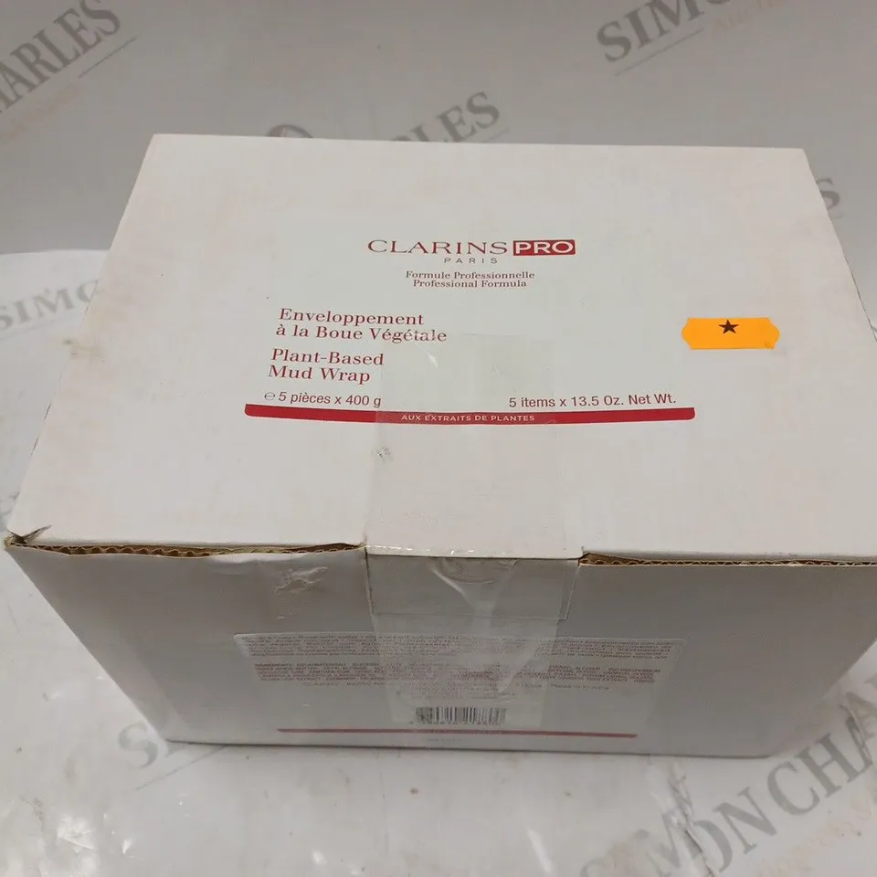 5 CLARINS PRO PLANT-BASED MUD WRAP (5 x 400g)
