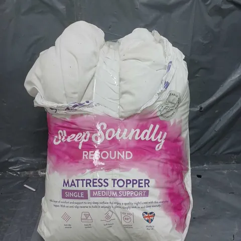 SLUMBERDOWN SLEEP SOUNDLY MATTRESS TOPPER - SINGLE 