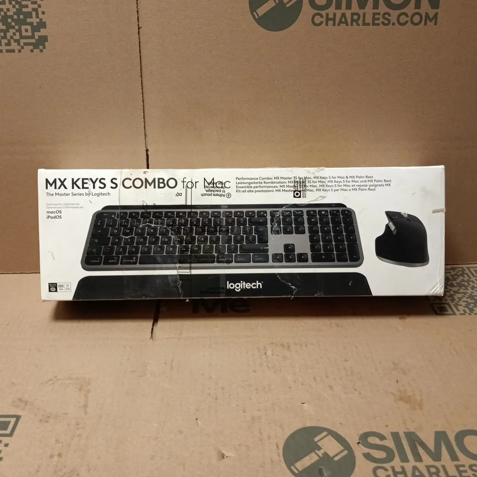 LOGITECH MX KEYS S COMBO FOR MAC