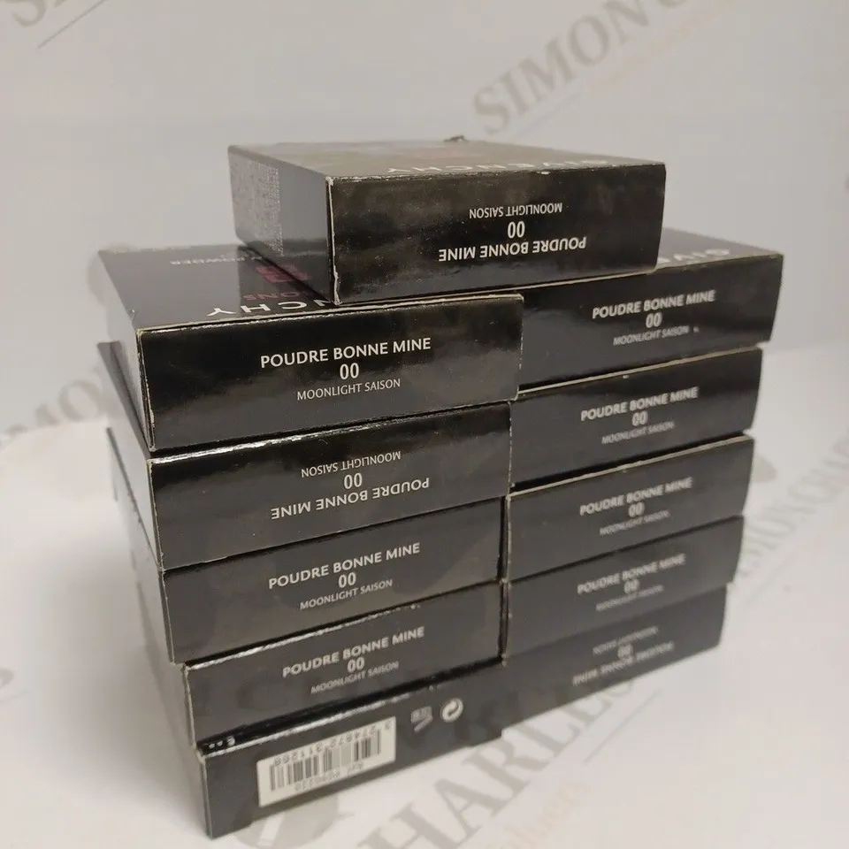 APPROXIMATELY 11 X GIVENCHY LES SAISONS HEALTHY GLOW FACE POWDER - #00 MOONLIGHT SAISON 