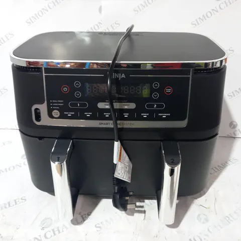 BOXED NINJA FOODI MAX 9.5L DUAL ZONE AIRFRYER AF451UK