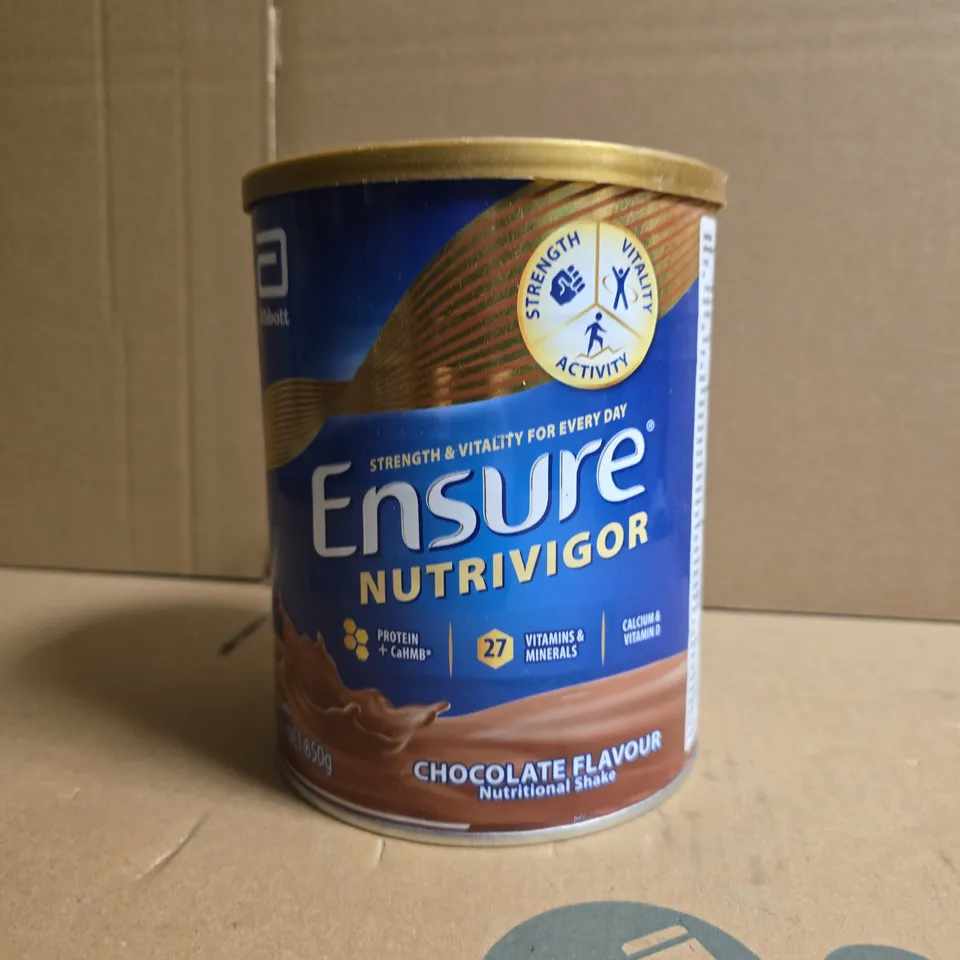 ENSURE NUTRIVIGOR CHOCOLATE FLAVOUR NUTRITIONAL SHAKE - 850G