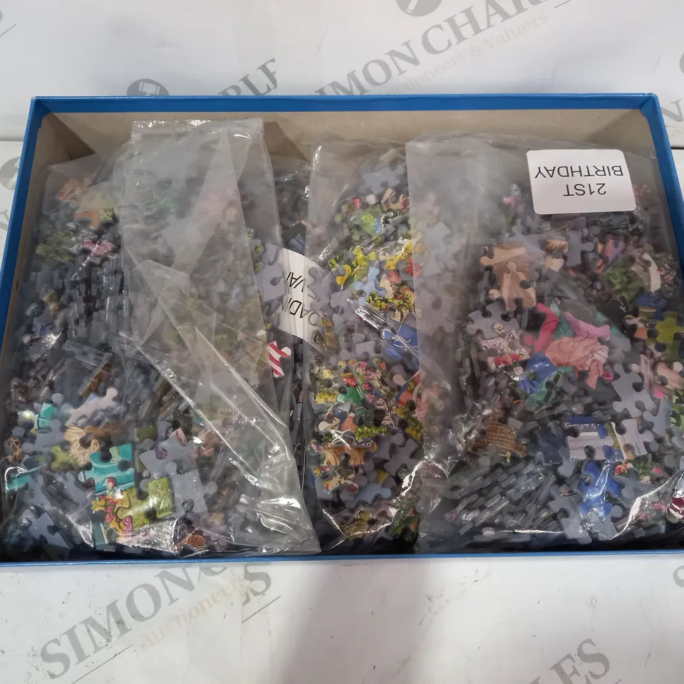 GIBSONS 4X500 PIECE JIGSAW SET - THE FLORISTS ROUND