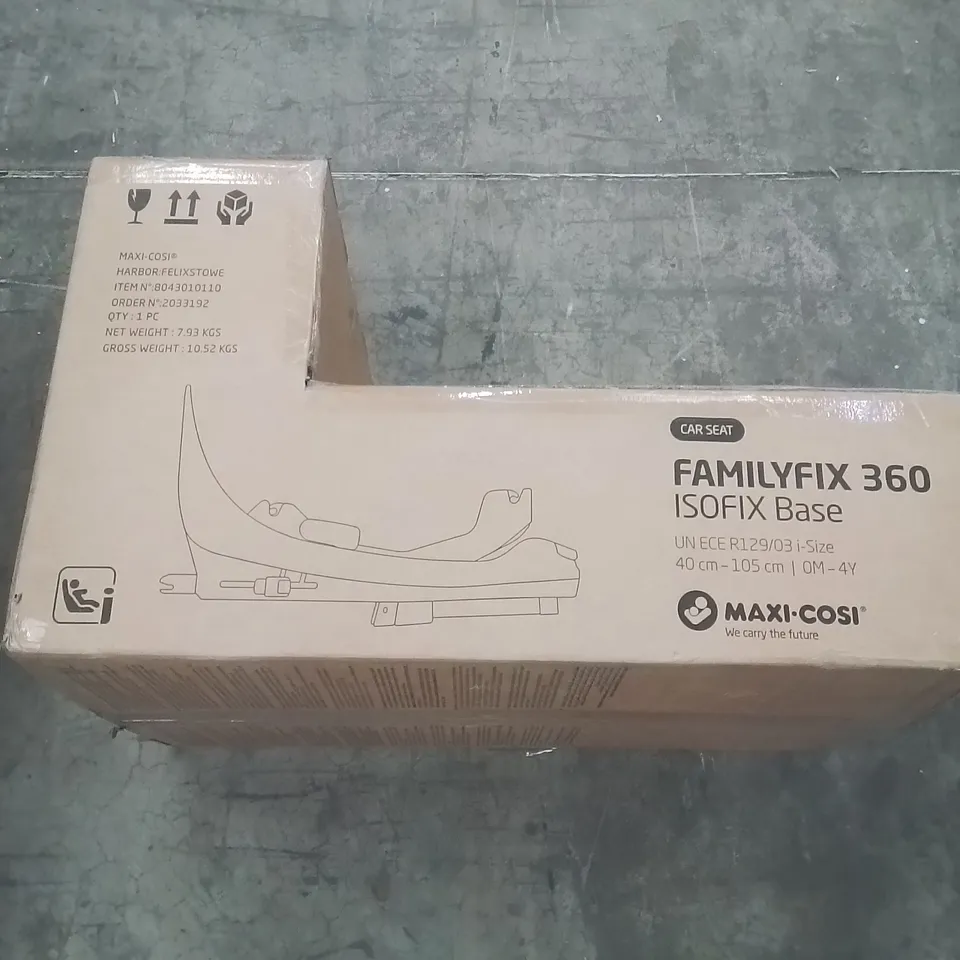 BOXED MAXI-COSI FAMILYFIX 360 ISOFIX BASE