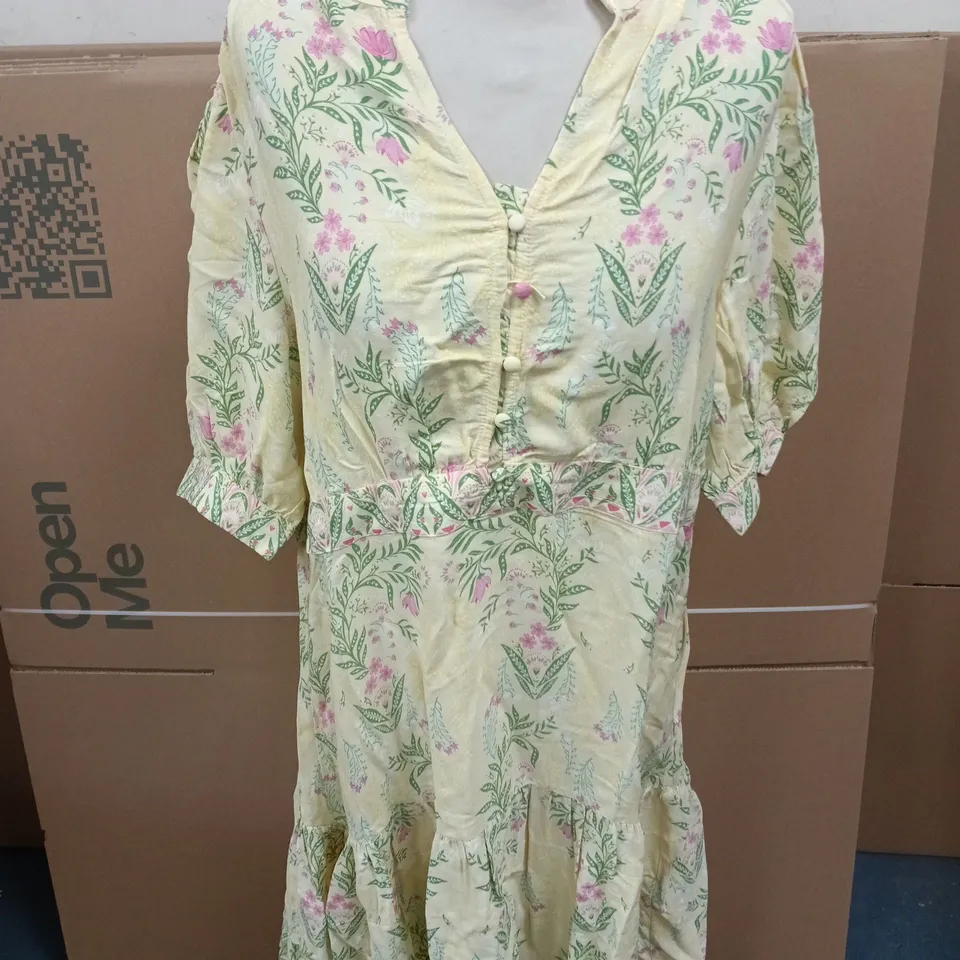 TOGETHER WOMEN'S FLORAL MAXI DRESS – UK SIZE 16