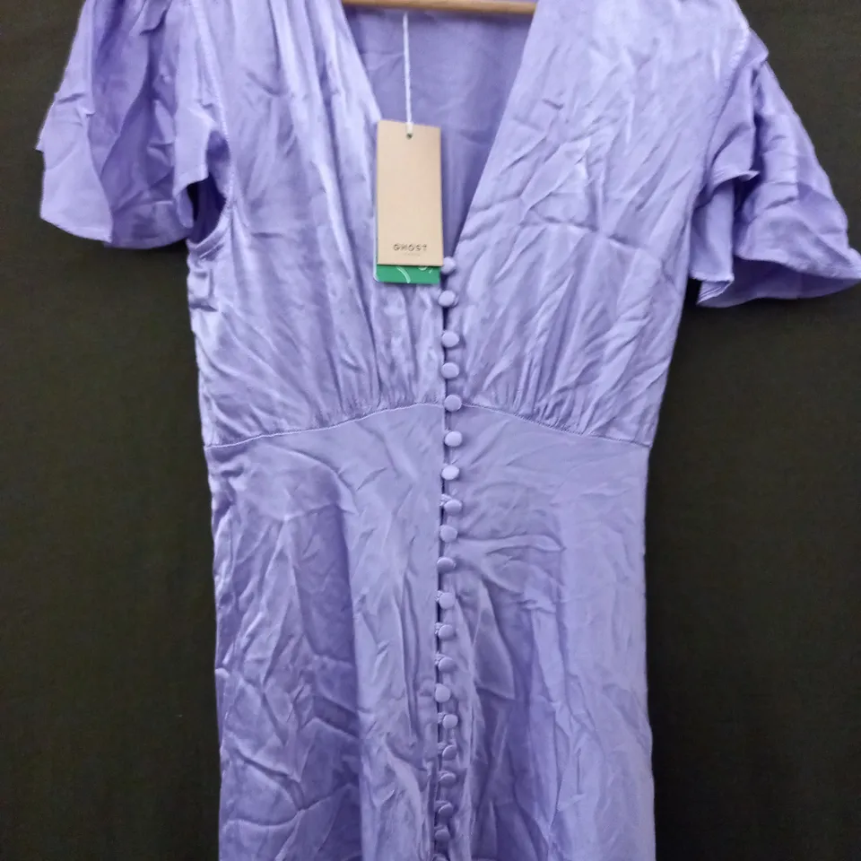 GHOST GRACE DRESS IN LILAC - SMALL