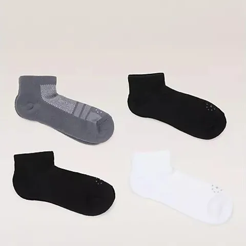 TOMMIE COPPER SET OF 4 INFRARED COMPRESSION SOCKS ANKLE XL