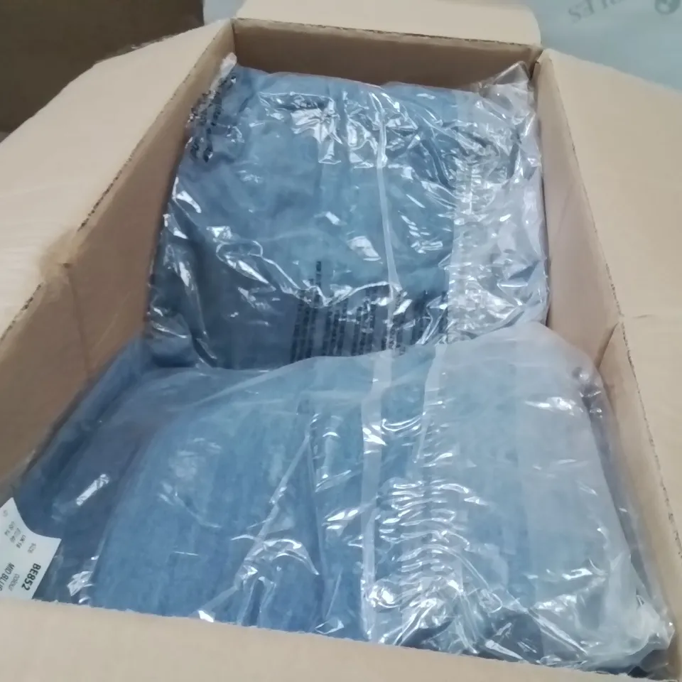 BOXED BRAND NEW APPROXIMATELY 12 SIMPLY BE DENIM SKIRT BLUE SIZE 18