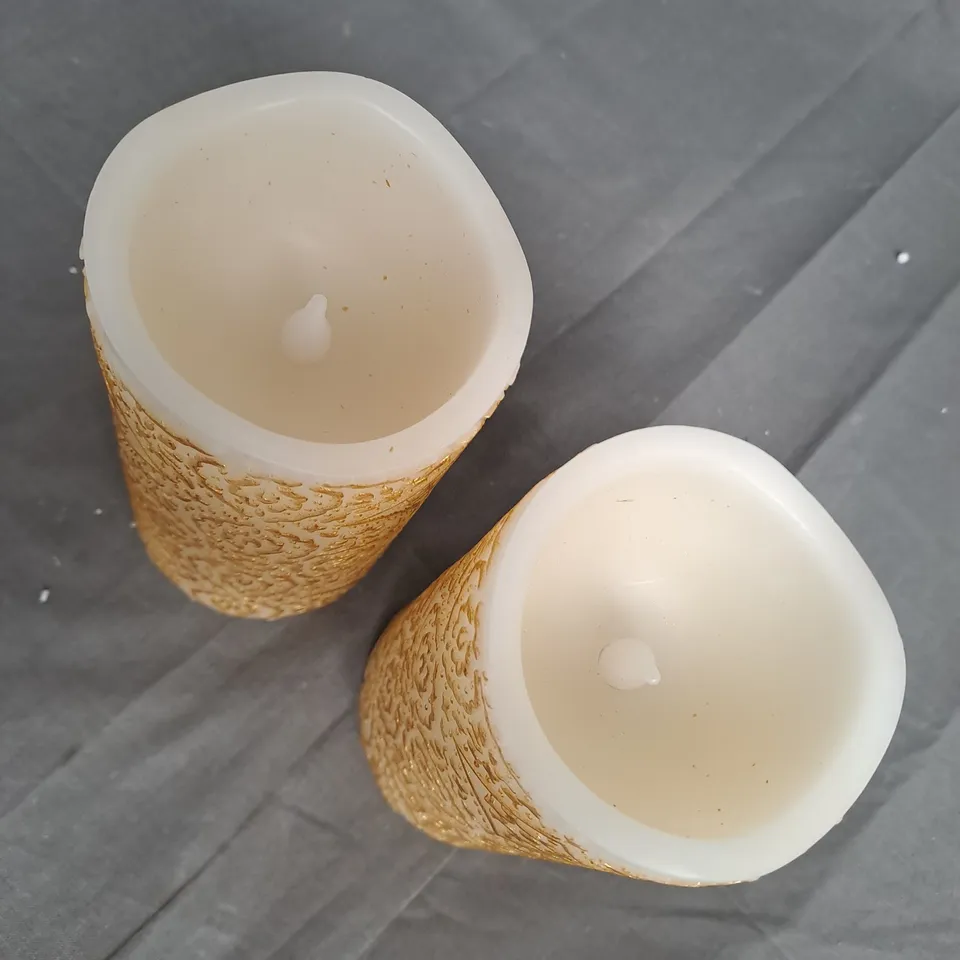 OUTLET ALISON CORK SET OF 2 LED CANDLES