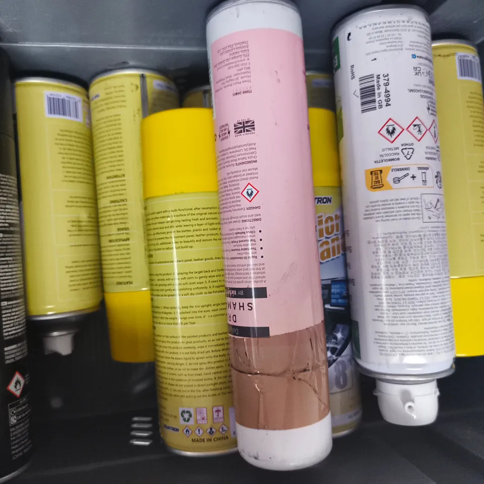 APPROXIMATELY 12 ASSORTED AEROSOL PRODUCTS - COLLECTION ONLY