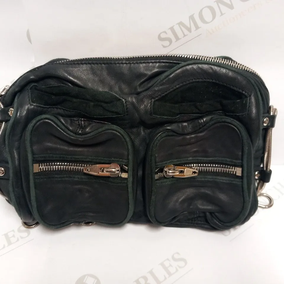 ALEXANDER WANG BRENDA BLACK LEATHER BAG