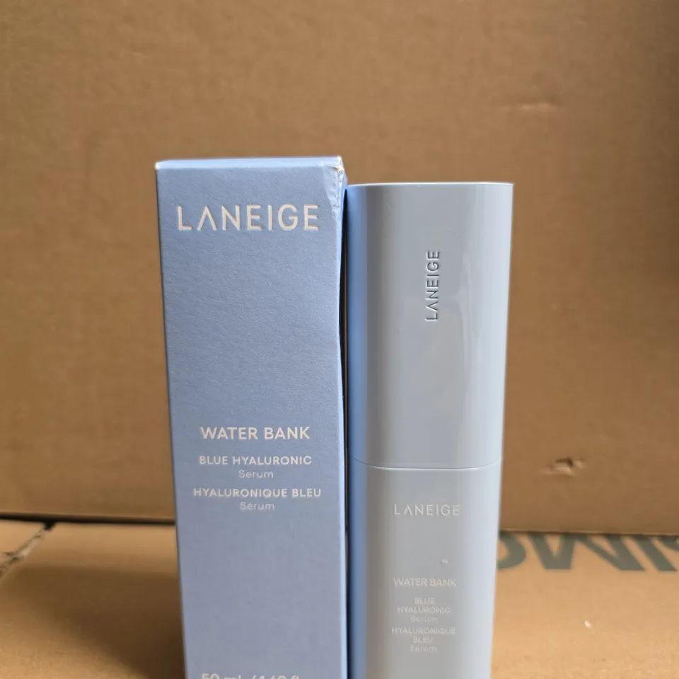 BOXED LANEIGE WATER BANK BLUE HYALURONIC SERUM 50 ML