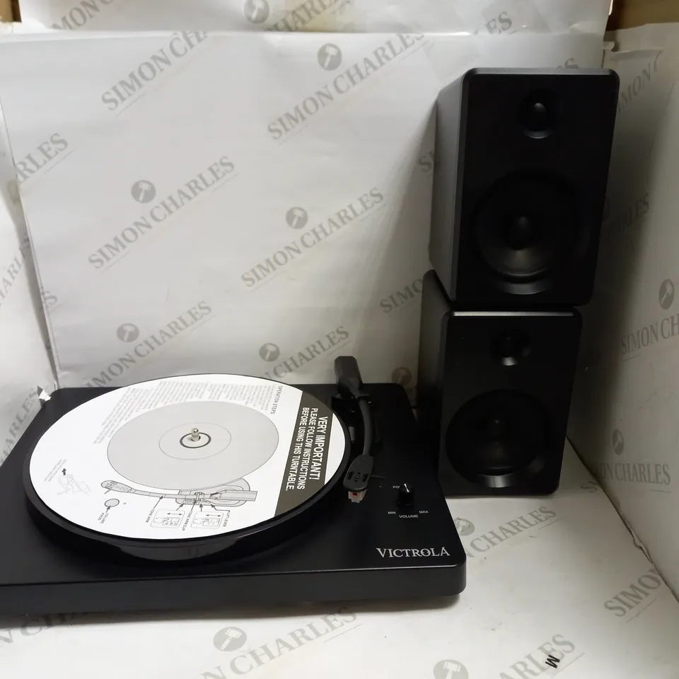 VICTROLA MODERN BLUETOOTH STEREO TURNTABLE
