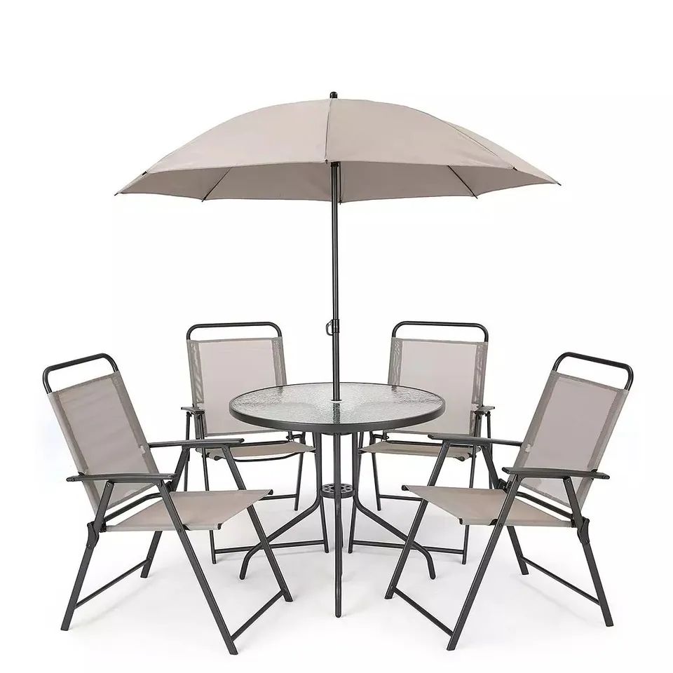 BOXED SANTA ROSA 6-PIECE DINING SET (1 BOX) - COLLECTION ONLY RRP £129.99