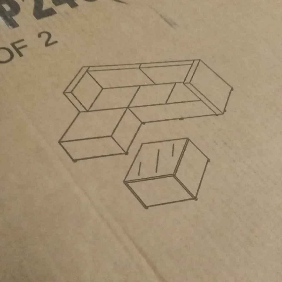 BOXED FURNITURE PATIO (2 BOXES)