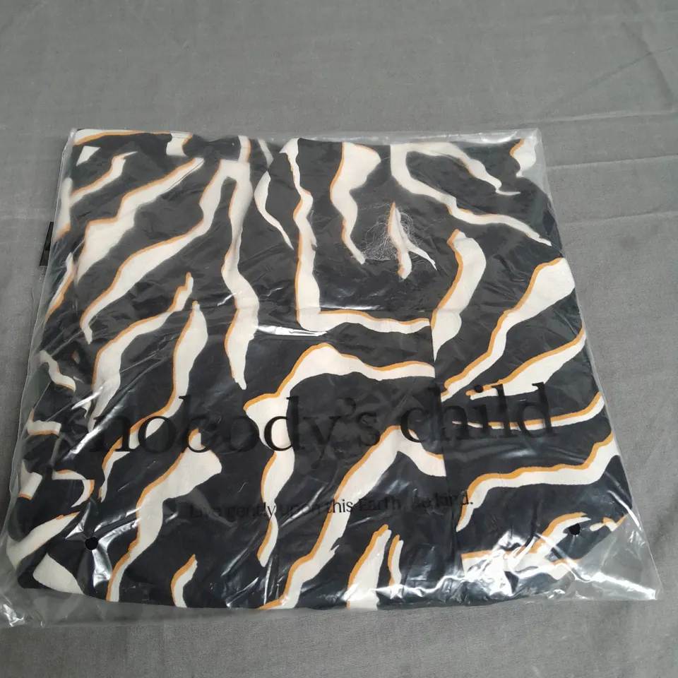 SEALED NOBODYS CHILD BLACK MONIE MIDAXI SKIRT - UK 8 