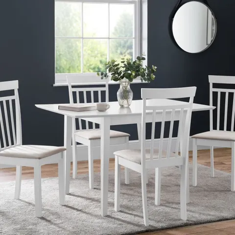 BOXED RUFFORD EXTENDING DINING TABLE - WHITE