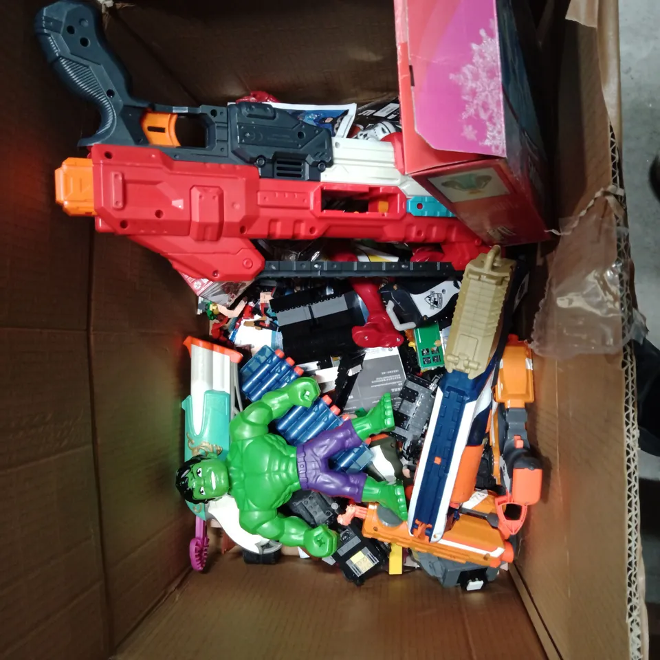 BOX OF ASSORTED KIDS FIGURES