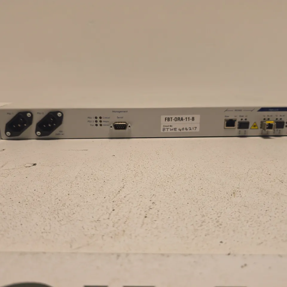 AVAYA FBT-ORA-11-B 1U RACKMOUNT NETWORK/TELECOM APPLIANCE – CIRCUIT BTWE406217