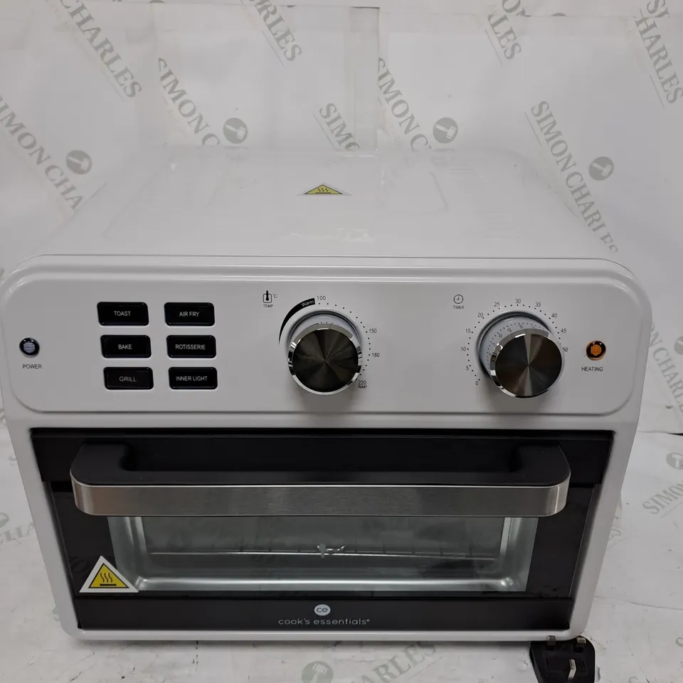 COOK'S ESSENTIAL AIR FRYER OVEN IN COOL GREY 