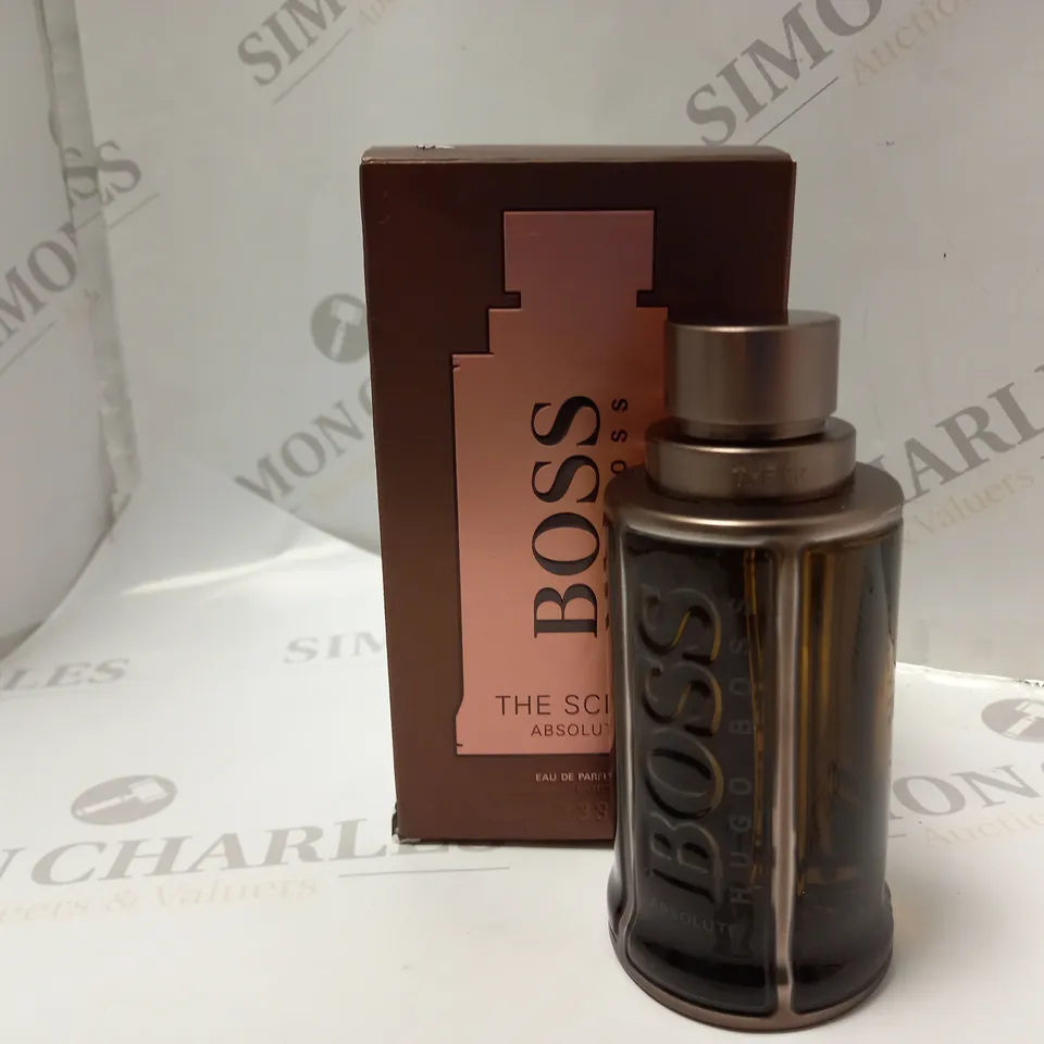 BOXED BOSS THE SCENT ABSOLUTE FOR HIM 100ml EAU DE PARFUM RRP £94