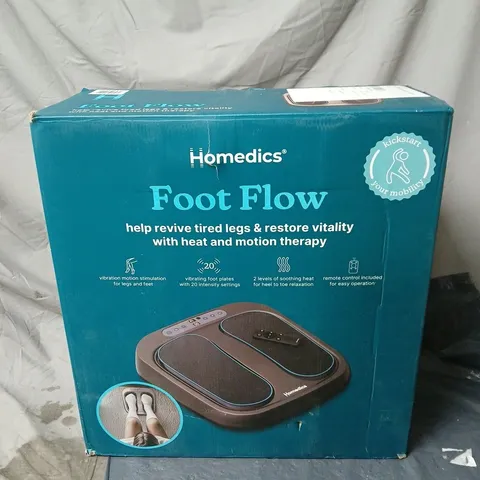 HOMEDICS FOOT FLOW DEVICE BOXED