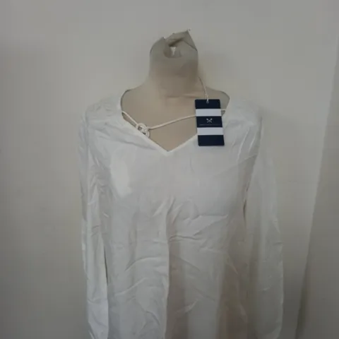 CREW CLOTHING COMPANY ASHER TOP SIZE 10