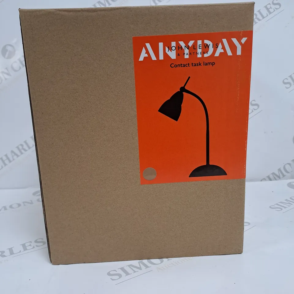 BOXED JOHN LEWIS CONTACT TASK LAMP
