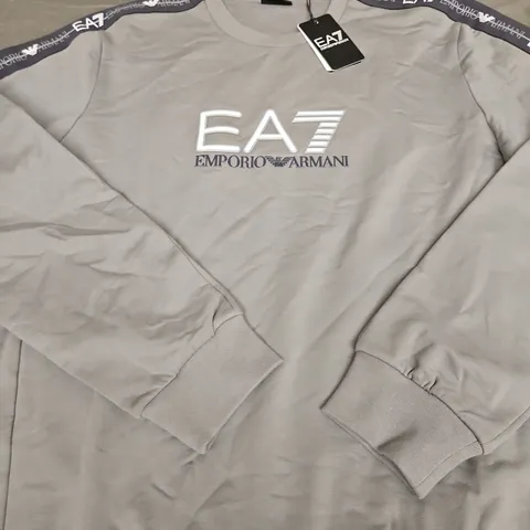 EMPORIO ARMANI LOGO SWEATSHIRT - SIZE M