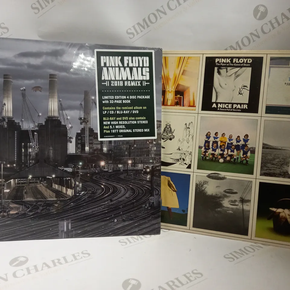TWO PINK FLOYD VINYLS TO INCLUDE 2018 REMIX AND A NICE PAIR