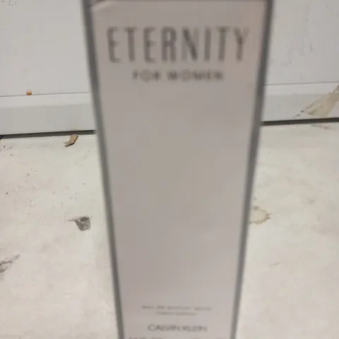 BOXED AND SEALED ETERNITY FOR WOMEN EAU DE PARUM CALVIN KLEIN 50ML