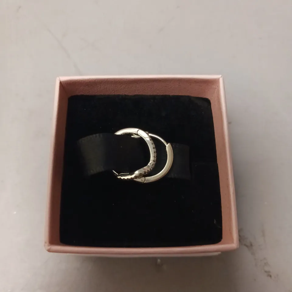 PANDORA SILVER HOOP EARRINGS
