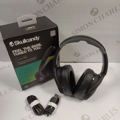 BOXED SKULLCANDY CRUSHER EVO WIRELESS HEADPHONES 