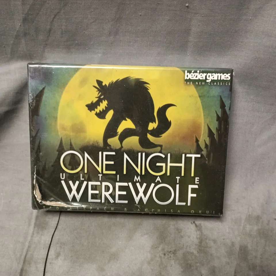 ONE NIGHT ULTIMATE WEREWOLF – BEZIER GAMES (BOARD GAME, 3–10 PLAYERS)