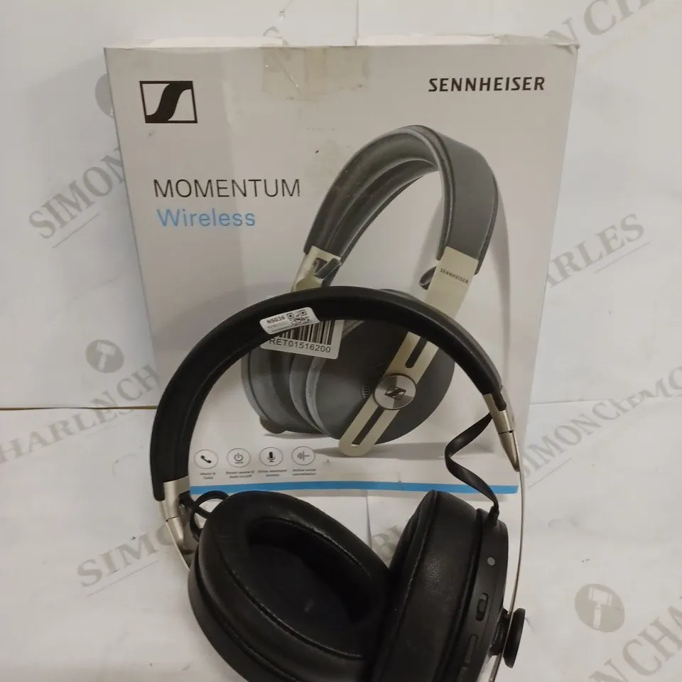 SENNHEISER MOMENTUM WIRELESS OVER-EAR HEADPHONES, BLACK