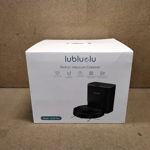 BOXED LUBLUELU ROBOT VACUUM CLEANER, MODEL: SL60 PLUS