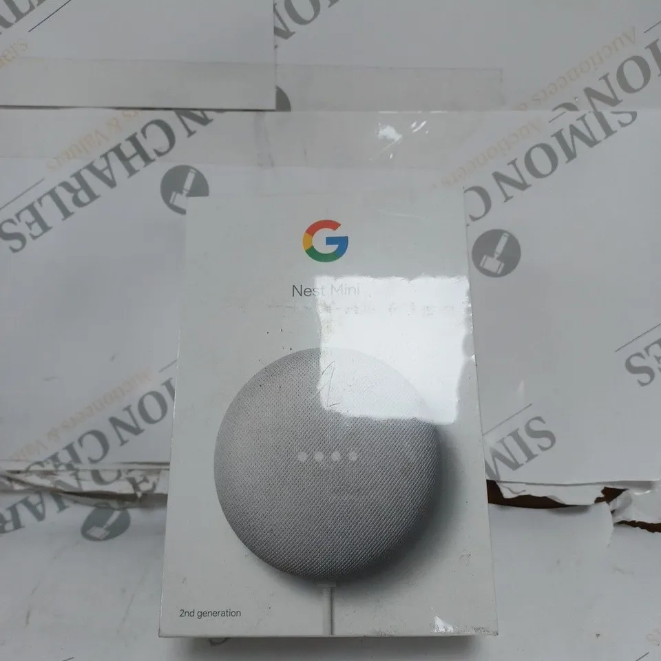 BOXED AND SEALED GOOGLE NEST MINI SMART SPEAKER 2ND GEN