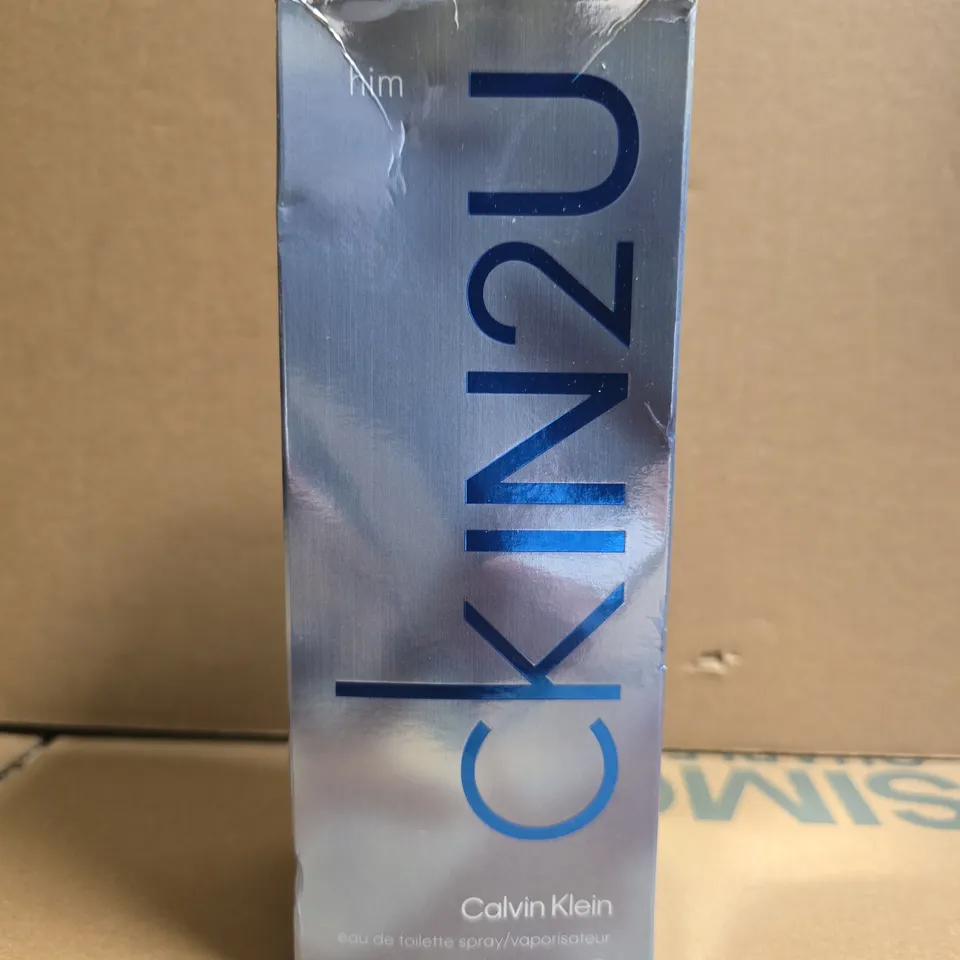 BOXED CALVIN KLEIN CKIN2U HIM EAU DE TOILETTE 150ML