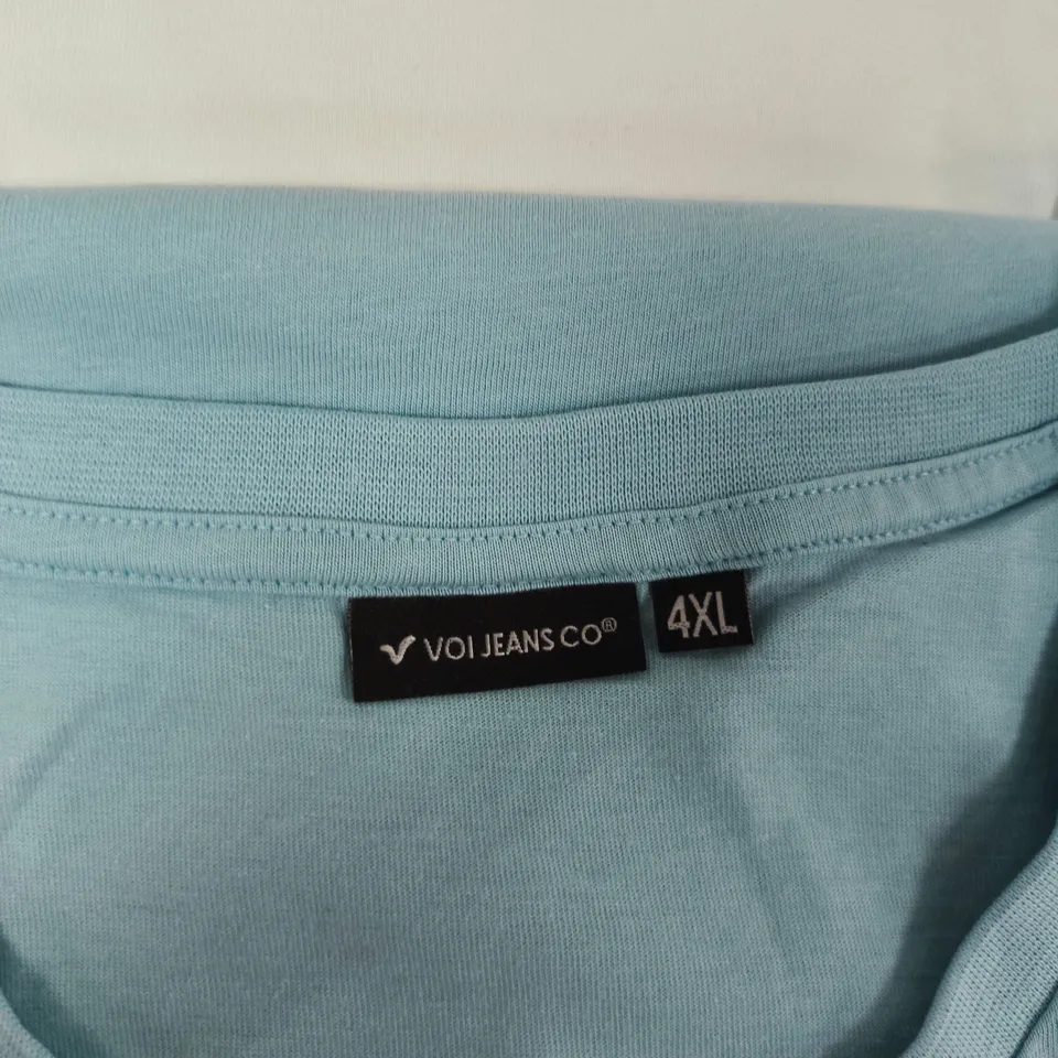 VOI JEANS CO T-SHIRTS SET OF 4 – PASTEL COLOURS, 4XL