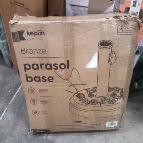 BOXED KEPLIN PARASOL BASE - BRONZE 20KG