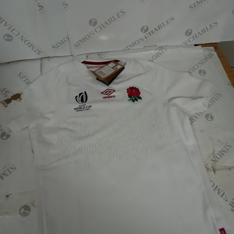 ENGLAND RUGBY HOME JERSEY SIZE UNSPECIFIED